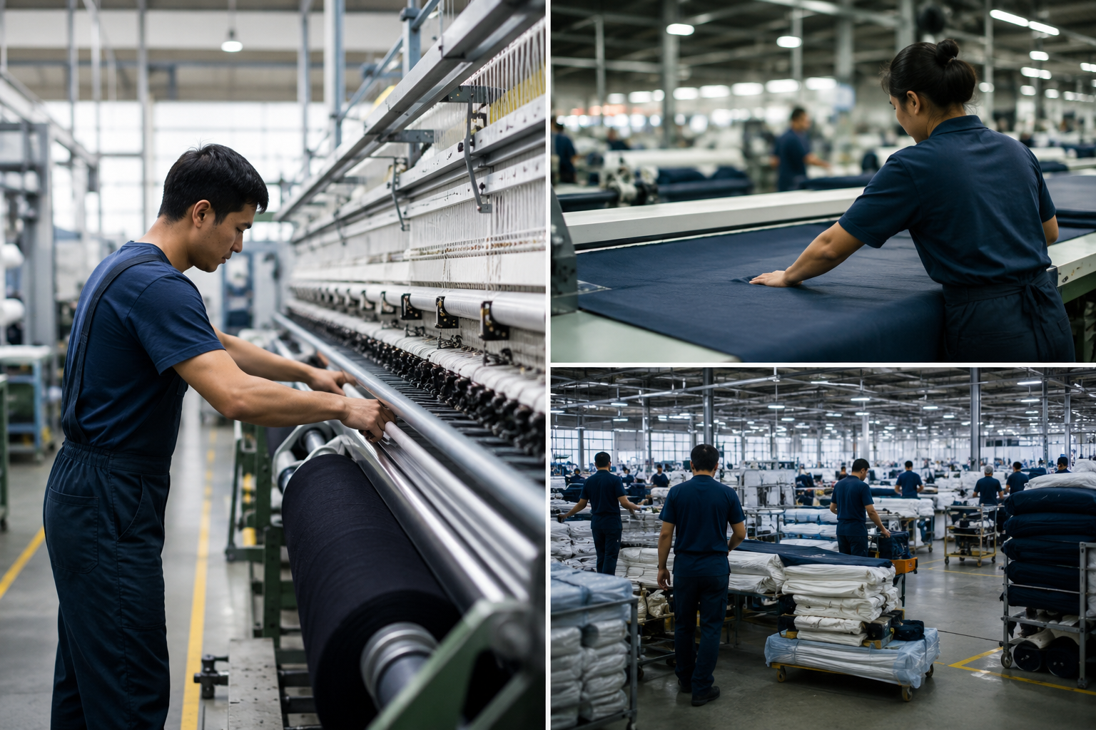 Componentes cerámicos y cadena P.I.V. para maquinaria textil